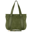 Italian Genuine Suede & Full-Grain Leather Tote Bag | Varese