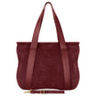 Italian Genuine Suede & Full-Grain Leather Tote Bag | Varese