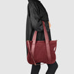 Italian Genuine Suede & Full-Grain Leather Tote Bag | Varese