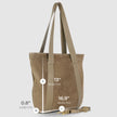 Italian Genuine Suede & Full-Grain Leather Tote Bag | Varese