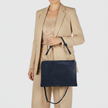 Italian Genuine Suede Shoulder Bag | Modena