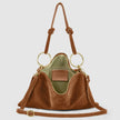 Italian Genuine Suede Shoulder Bag | Modena