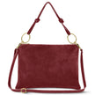 Italian Genuine Suede Shoulder Bag | Modena