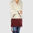 Italian Genuine Suede Shoulder Bag | Modena