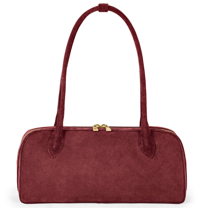Italian Genuine Suede Shoulder Bag | Pavia