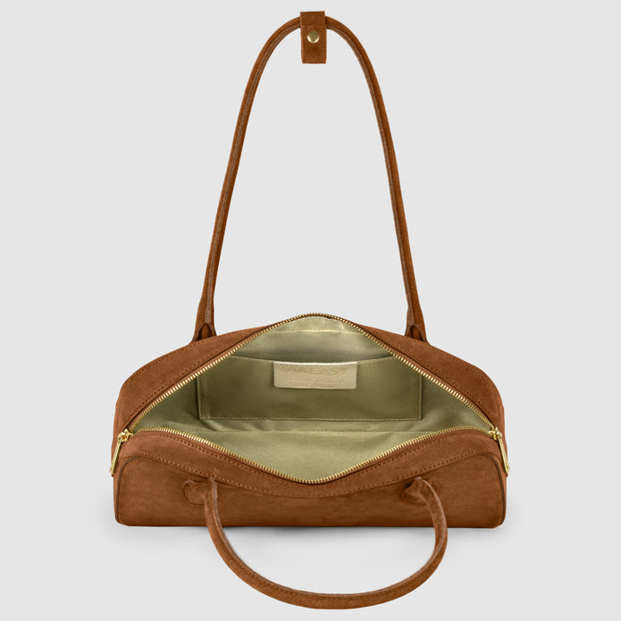Italian Genuine Suede Shoulder Bag | Pavia