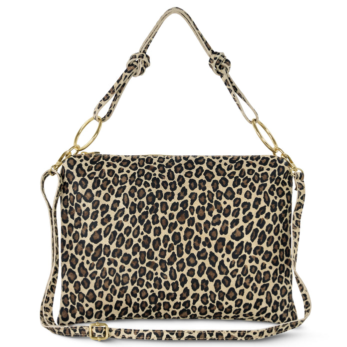 Italian Genuine Suede Shoulder Bag | Modena