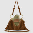 Italian Genuine Suede Shoulder Bag | Modena