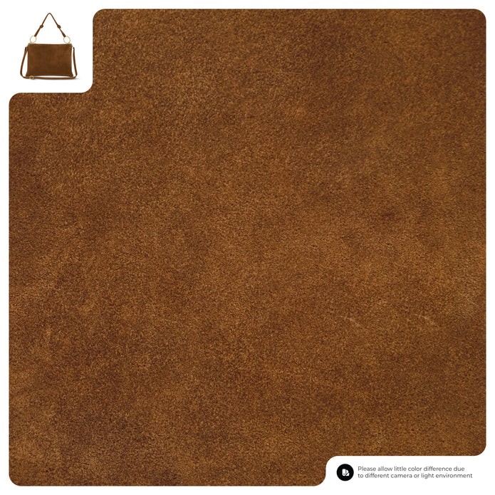 Italian Genuine Suede Shoulder Bag | Modena