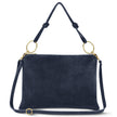 Italian Genuine Suede Shoulder Bag | Modena