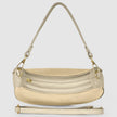 Italian Genuine Suede & Full-Grain Leather Shoulder Bag | Arezzo
