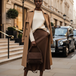 Italian Genuine Suede Top-Handle Bag | Ravenna