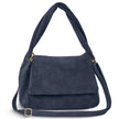 Italian Genuine Suede Top-Handle Bag | Ravenna