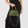 Italian Genuine Suede Top-Handle Bag | Novara