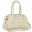 Italian Genuine Suede Top-Handle Bag | Novara