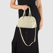 Italian Genuine Suede Top-Handle Bag | Novara