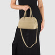 Italian Genuine Suede Top-Handle Bag | Novara