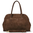 Italian Genuine Suede Top-Handle Bag | Cuneo