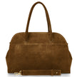Italian Genuine Suede Top-Handle Bag | Cuneo