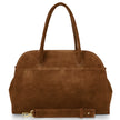 Italian Genuine Suede Top-Handle Bag | Cuneo