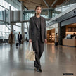 Italian Genuine Suede & Full-Grain Leather Tote Bag | Bologna