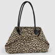 Italian Genuine Suede & Full-Grain Leather Tote Bag | Bologna
