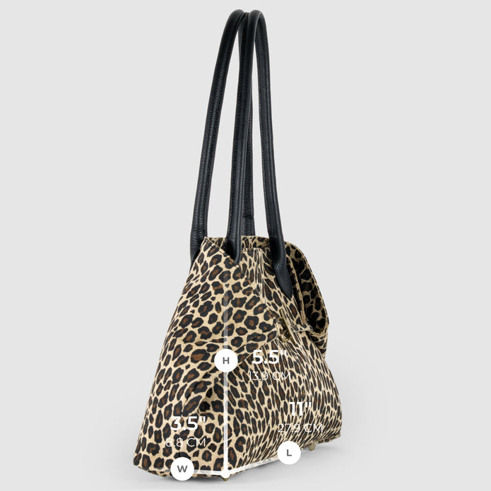 Italian Genuine Suede & Full-Grain Leather Tote Bag | Bologna