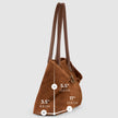 Italian Genuine Suede & Full-Grain Leather Tote Bag | Bologna