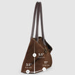 Italian Genuine Suede & Full-Grain Leather Tote Bag | Bologna