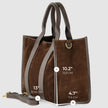 Italian Genuine Suede Tote Bag | Brianza