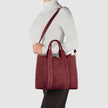 Italian Genuine Suede Tote Bag | Brianza