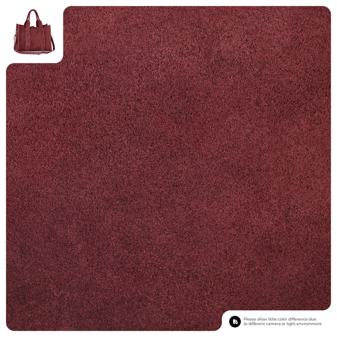 Italian Genuine Suede Tote Bag | Brianza