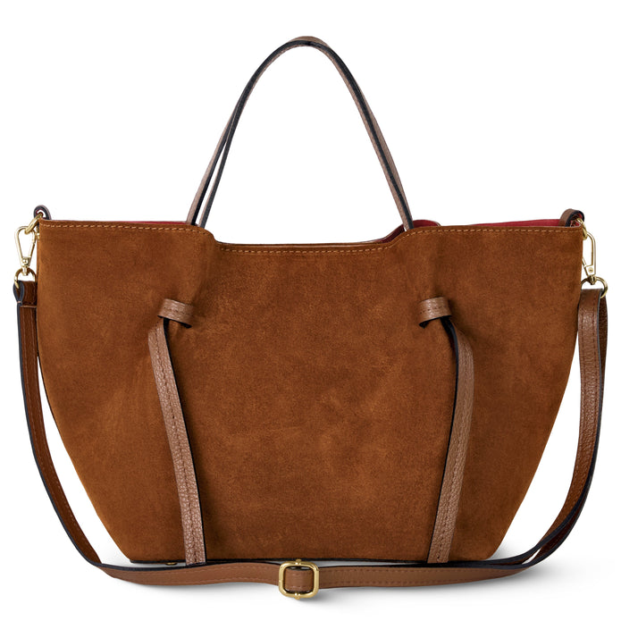 Italian Genuine Suede Tote Bag | Rovigo