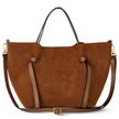 Italian Genuine Suede Tote Bag | Rovigo