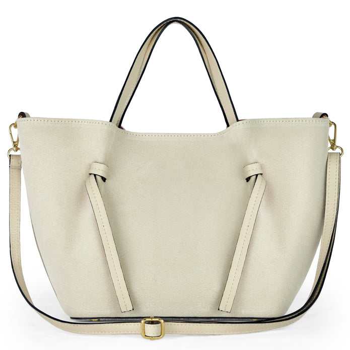 Italian Genuine Suede Tote Bag | Rovigo
