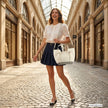 Italian Genuine Suede Tote Bag | Rovigo