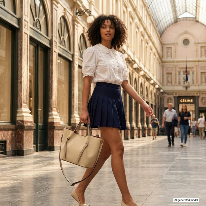Italian Genuine Suede Tote Bag | Rovigo