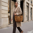 Italian Genuine Suede Tote Bag | Rovigo