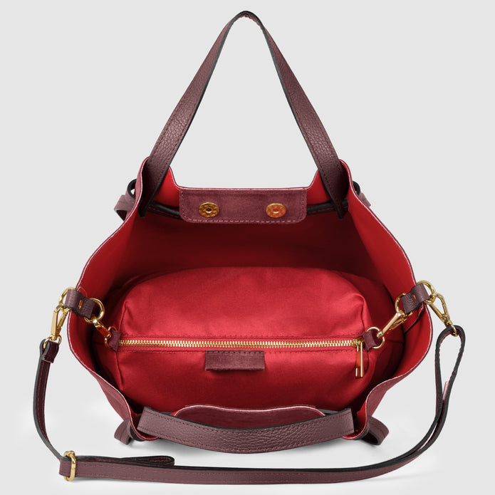 Italian Genuine Suede Tote Bag | Rovigo