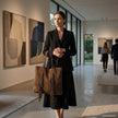 Italian Genuine Suede Tote Bag | Como