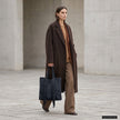 Italian Genuine Suede Tote Bag | Como
