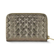 Italian Genuine Woven-Embossed Metallic Suede Wallet | Pesaro