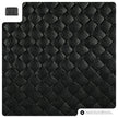 Italian Genuine Woven-Embossed Metallic Suede Wallet | Pesaro