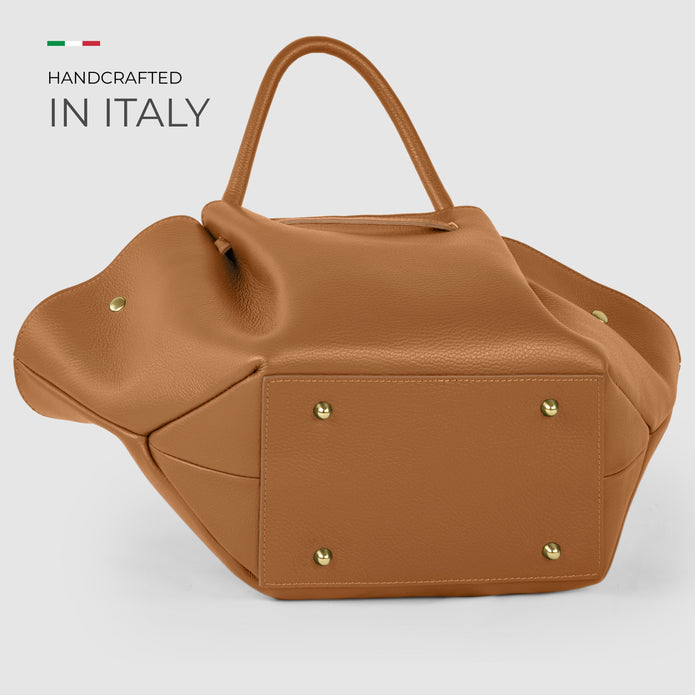 Italian Full-Grain Leather Tote Bag | Cosenza