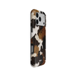 Cattle Drive | Brown & Black Cow Print iPhone Case