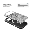 Platinum Predator | Black & White Cheetah Print iPhone Case