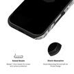 Platinum Predator | Black & White Cheetah Print iPhone Case