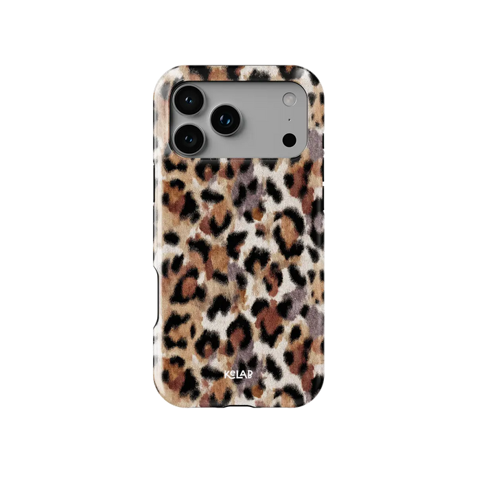 Sahara Plush | Tan Cheetah Print iPhone Case