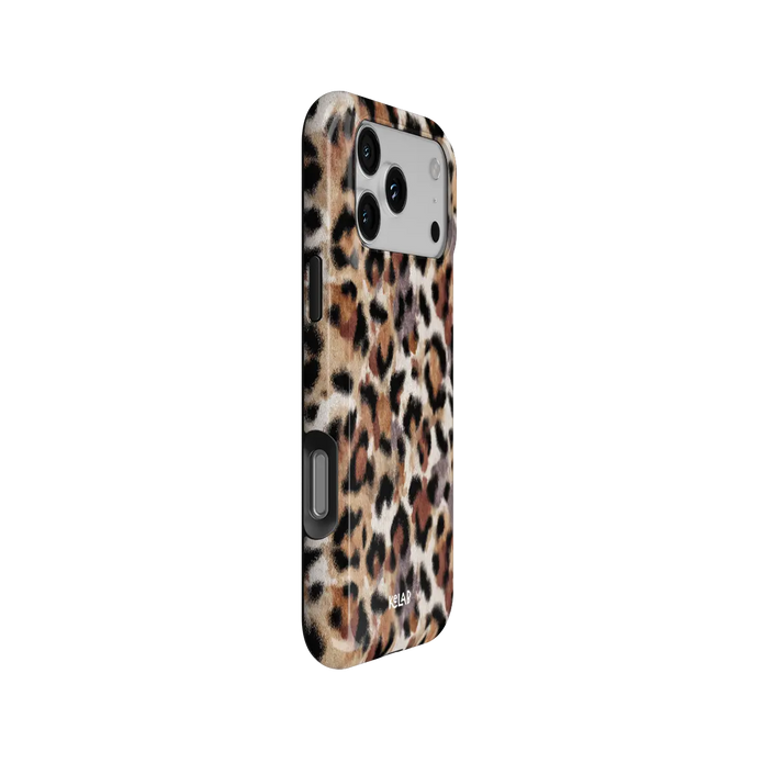 Sahara Plush | Tan Cheetah Print iPhone Case