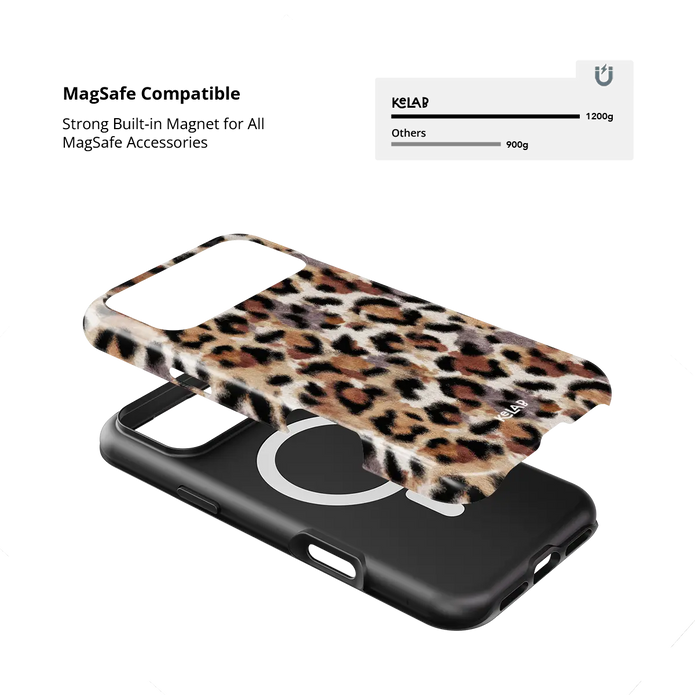 Sahara Plush | Tan Cheetah Print iPhone Case